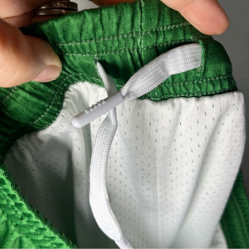 Baseball Lifestyle 101 Crayon Mesh Athletic Shorts‎ Turf Green Large Workout - Picture 6 of 6